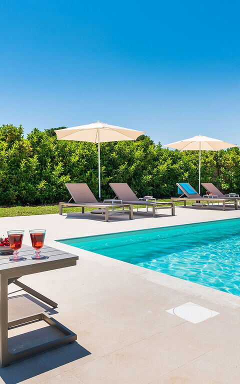 Villa Girasole: zwembad