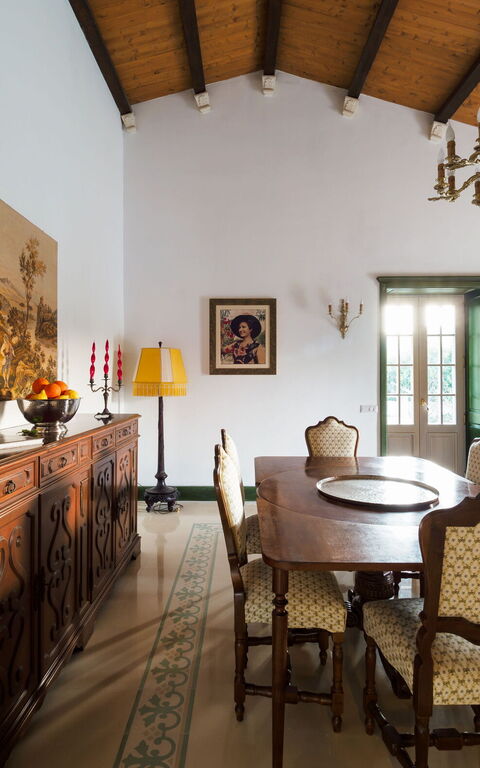 Villa Girasole: Lunchroom, Woonkamer