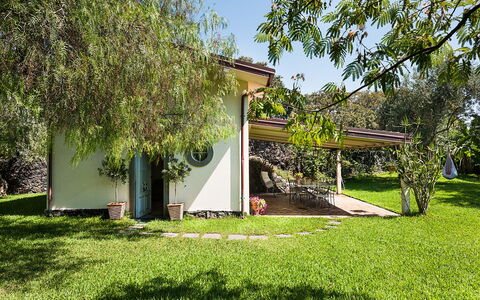 Accommodatie Casetta: Balkon / terras / patio, Tuin