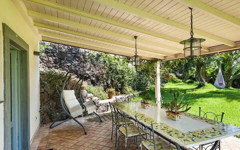 Accommodatie Casetta: Balkon / terras / patio