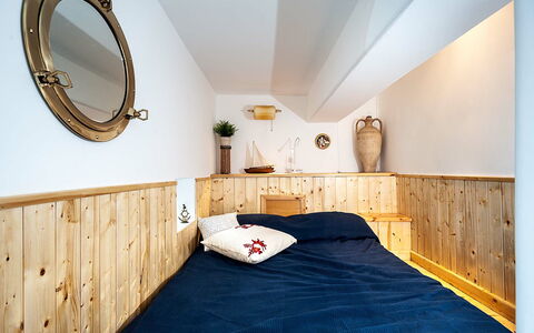 Accommodatie Conchiglia: slaapkamer