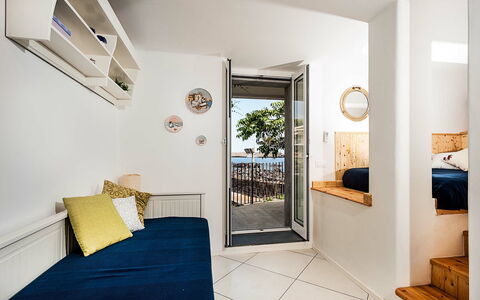 Accommodatie Conchiglia: slaapkamer