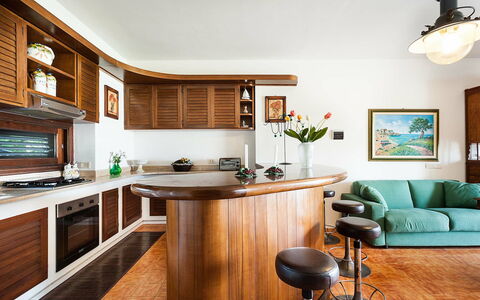 Accommodatie Lampara: Keuken, Lunchroom, Woonkamer