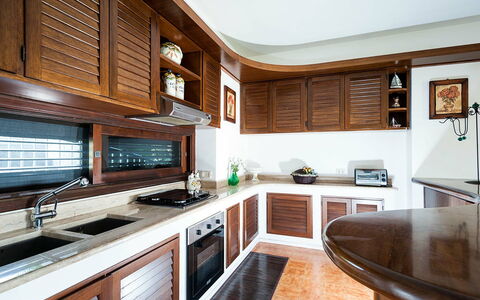 Accommodatie Lampara: Keuken, Lunchroom, Woonkamer