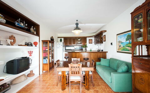 Accommodatie Lampara: Keuken, Lunchroom, Woonkamer