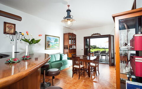 Accommodatie Lampara: Keuken, Lunchroom, Woonkamer