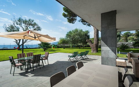 Accommodatie Lampara: Balkon / terras / patio, Buitenshuis