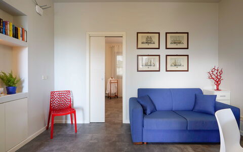 Accommodatie Corallo: Lunchroom, Woonkamer