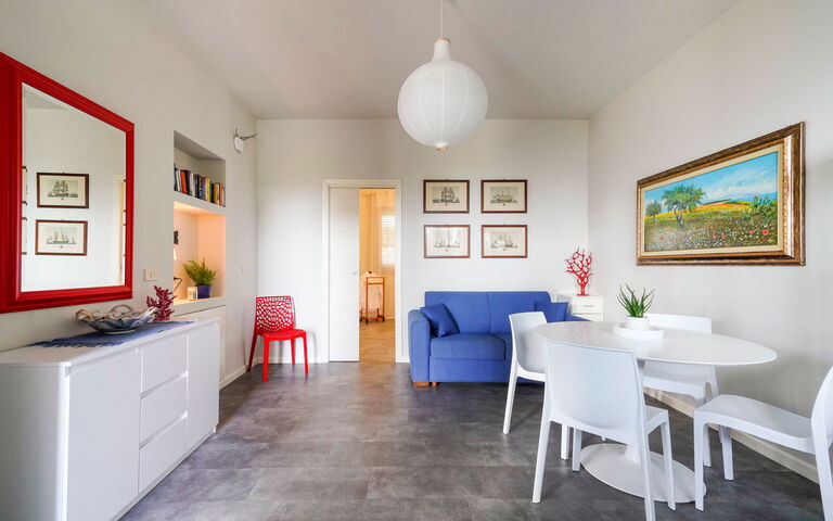 Accommodatie Corallo: Lunchroom, Woonkamer