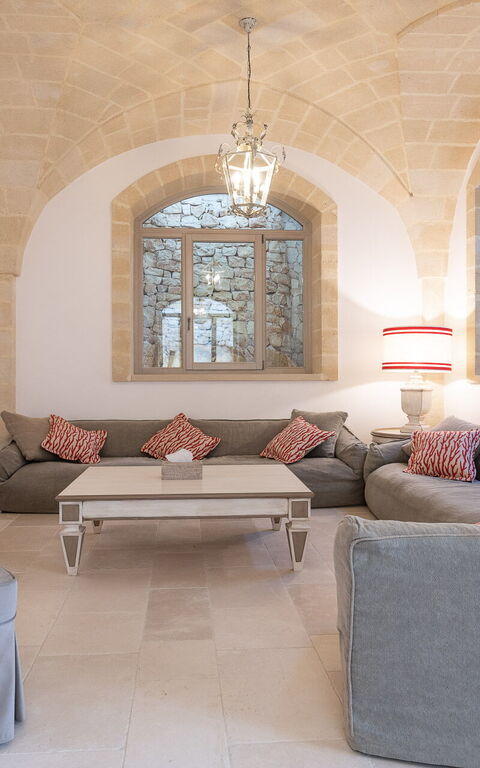 Villa Bellavista: Woonkamer