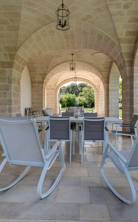 Villa Bellavista: Balkon / terras / patio, Buitenkanten, Buitenshuis