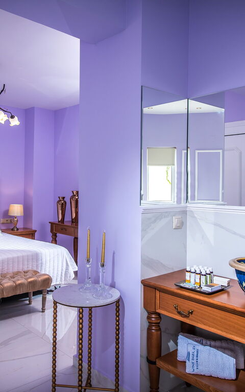 Villa Artemis: Badkamer