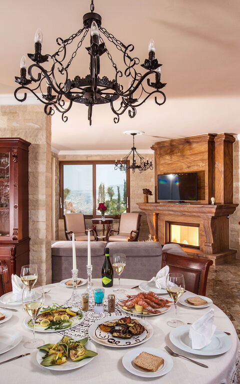 Villa Bella Mare: Lunchroom, Woonkamer