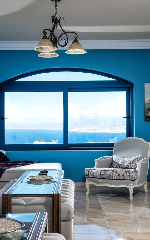 Villa Santor: Woonkamer