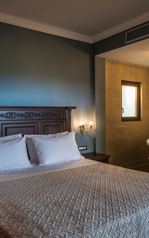 Villa Kalliste: slaapkamer