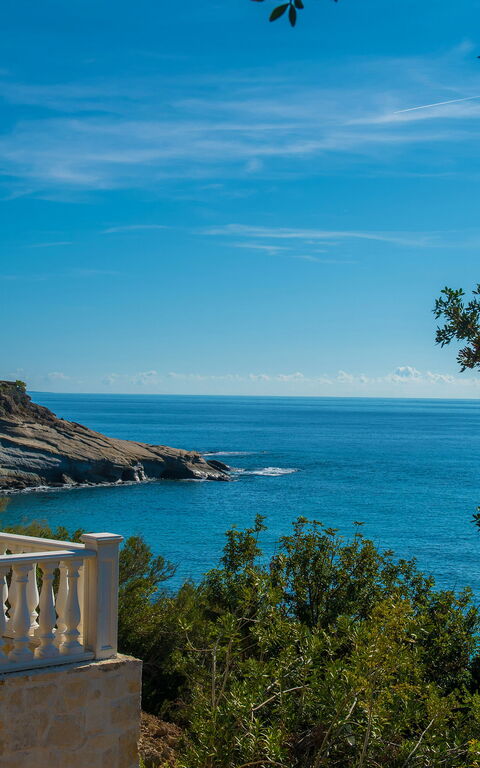 Villa Kalliste: Balkon / terras / patio, Keer bekeken