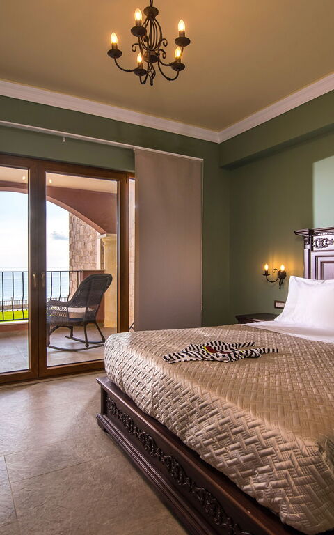 Villa Kalliste: slaapkamer