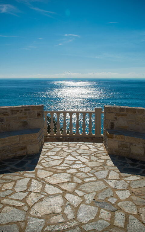 Villa Kalliste: Balkon / terras / patio, Keer bekeken