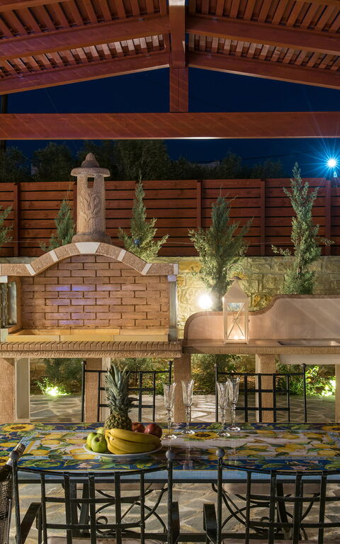 Villa Kalliste: Tuin