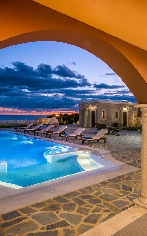 Villa Kalliste: zwembad