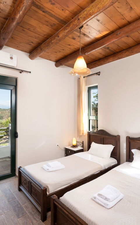 Villa Kissos: slaapkamer