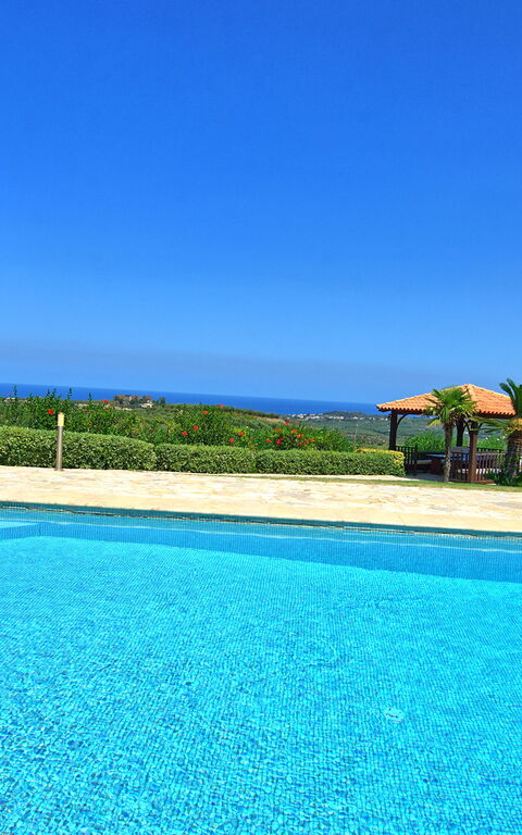 Villa Rodia: Buitenshuis, Keer bekeken, Tuin, Zomer, zwembad