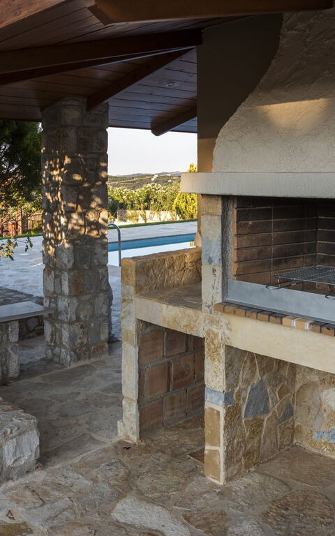 Villa Rodia: Balkon / terras / patio, Buitenshuis, Voorzieningen