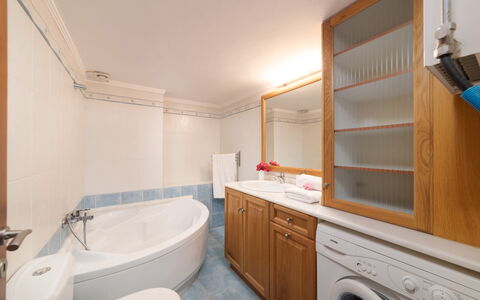 Accommodatie Aria 1: Badkamer, slaapkamer