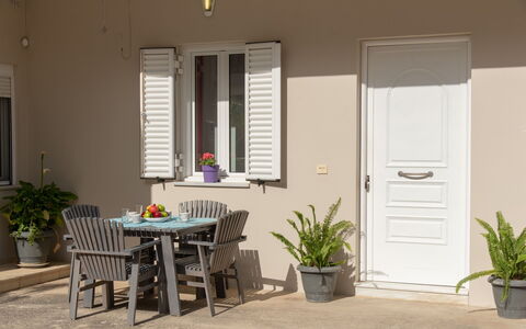 Accommodatie Aria 1: Balkon / terras / patio