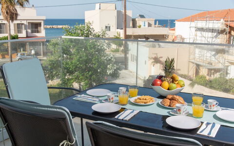 Accommodatie Aria 1: Balkon / terras / patio