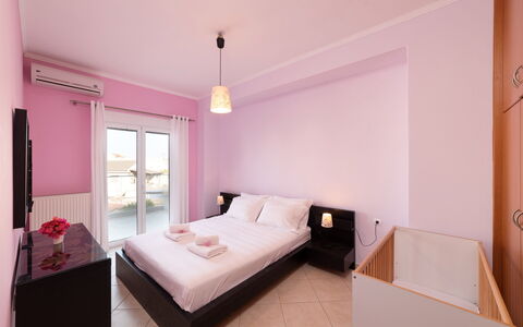 Accommodatie Aria 1: slaapkamer