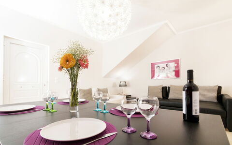 Accommodatie Aria 1: Lunchroom, Woonkamer