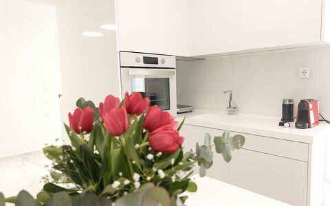 Accommodatie Aria 3: Keuken, Lunchroom