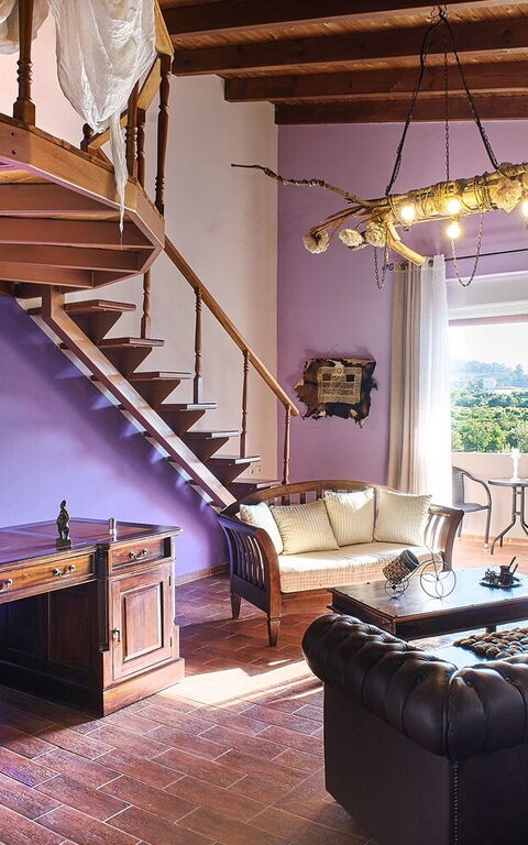 Villa Milon: Woonkamer