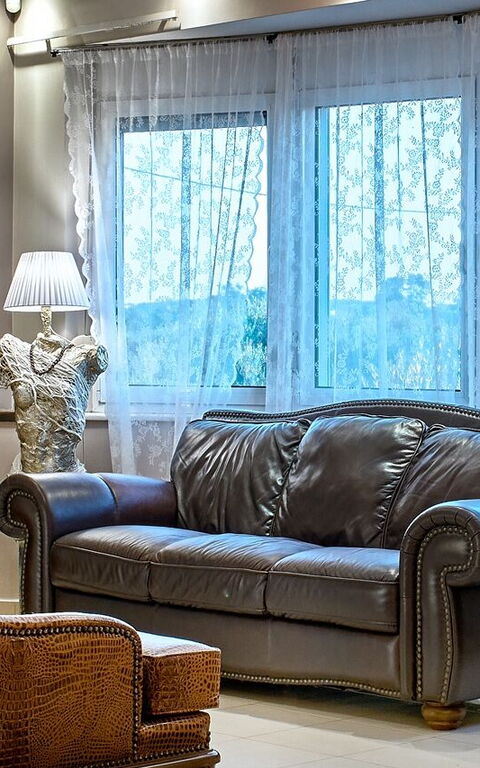 Villa Milon: Woonkamer