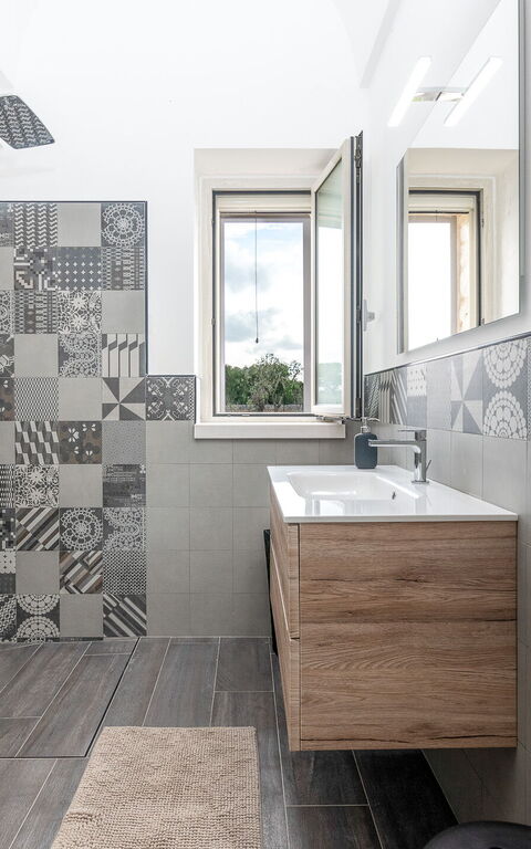 Villa Trullina: Badkamer