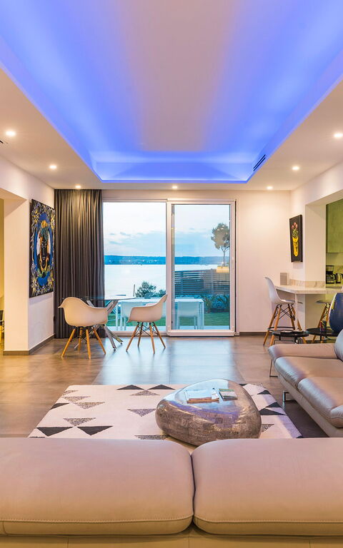 Villa Artemare: Woonkamer