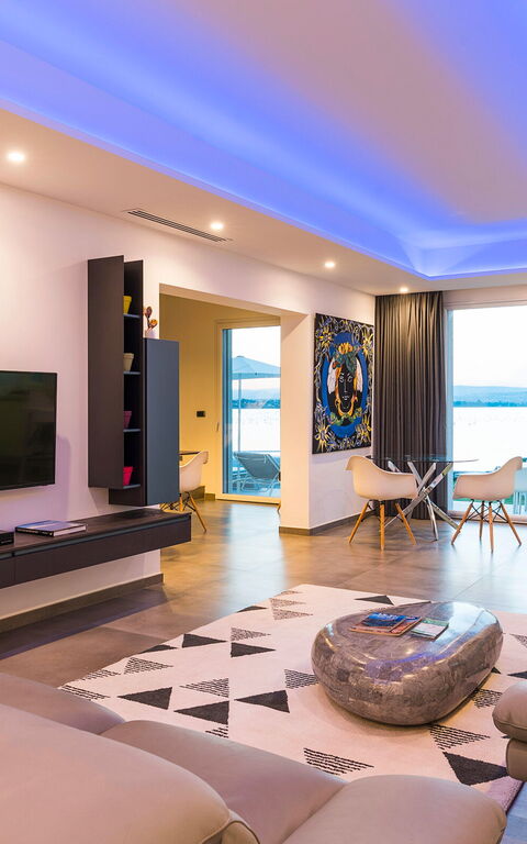 Villa Artemare: Woonkamer