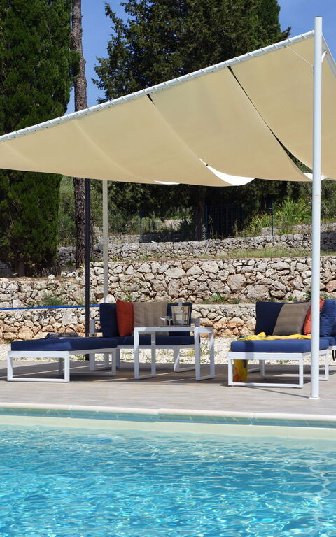 Villa Pica: Buitenshuis, Zomer, zwembad