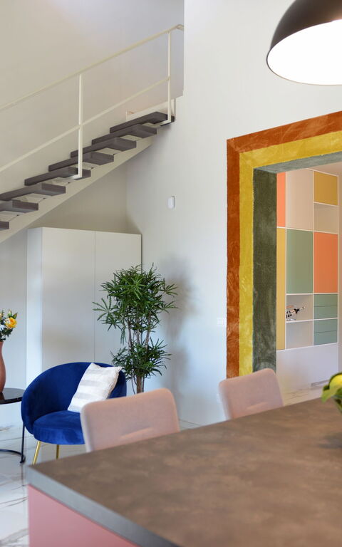 Villa Pica: Keuken, Lunchroom