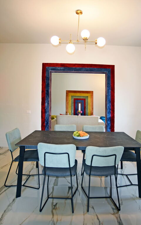 Villa Pica: Keuken, Lunchroom