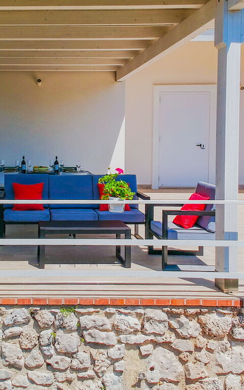 Villa Pica: Balkon / terras / patio, Buitenkanten, Buitenshuis