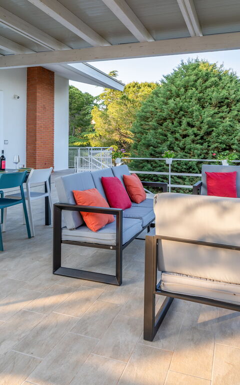 Villa Pica: Balkon / terras / patio, Buitenkanten, Buitenshuis