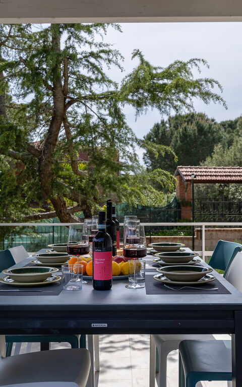 Villa Pica: Balkon / terras / patio
