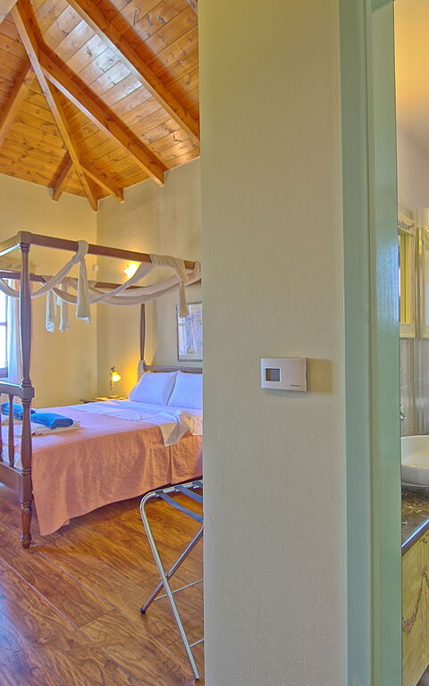 Villa Rodanthi: Badkamer, slaapkamer