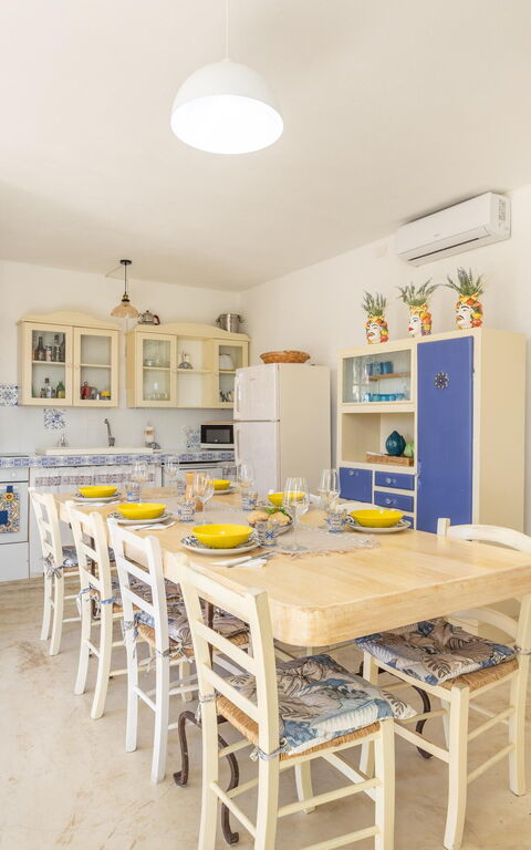 Villa Turris: Keuken, Lunchroom