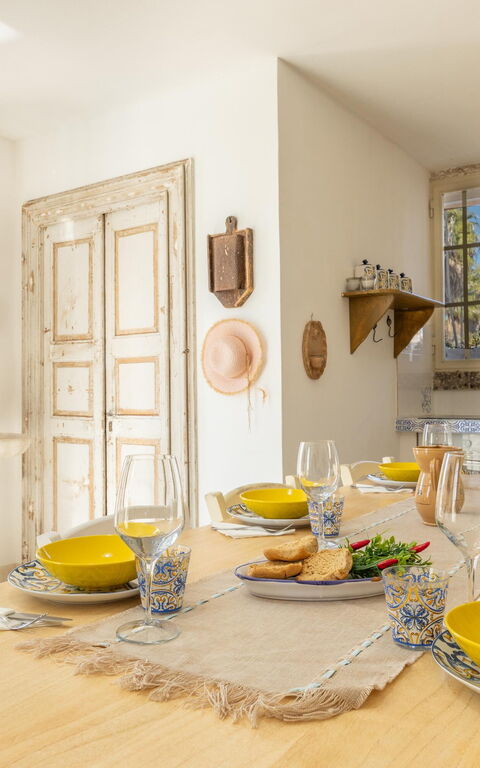 Villa Turris: Keuken, Lunchroom