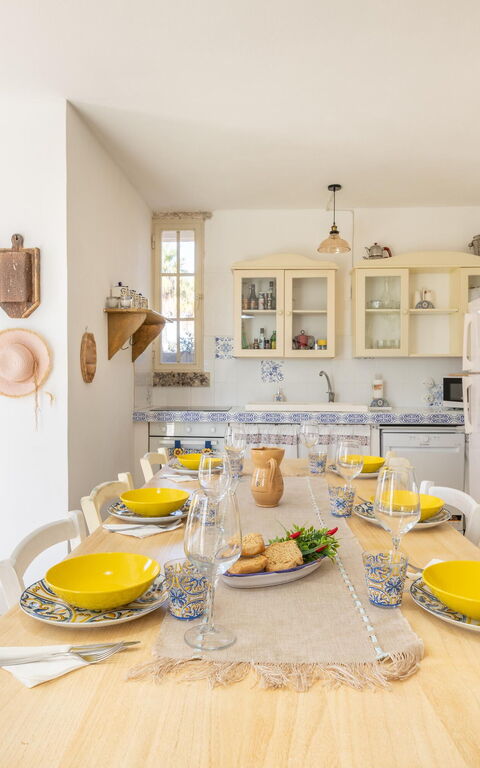 Villa Turris: Keuken, Lunchroom