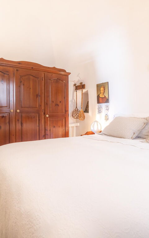 Trullo Patricia Pool: slaapkamer