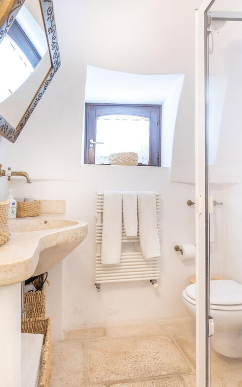 Trullo Patricia Pool: Badkamer